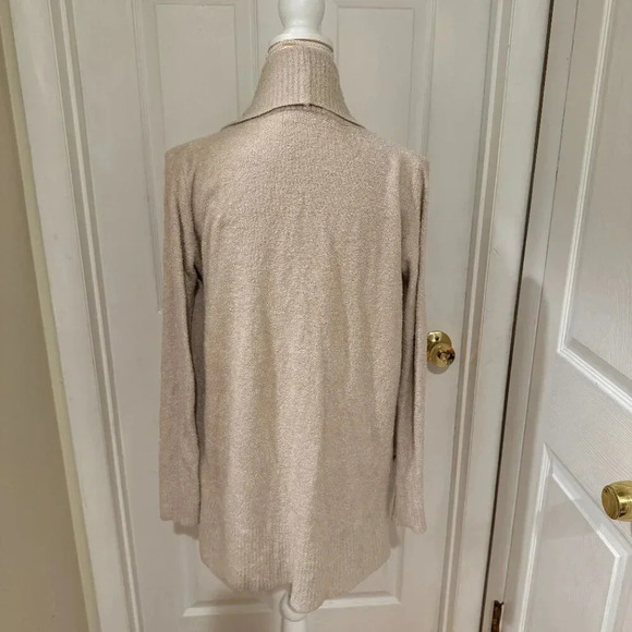 Barefoot Dreams Cozychic Lite Circle Cardigan in Stone - Picture 5 of 8